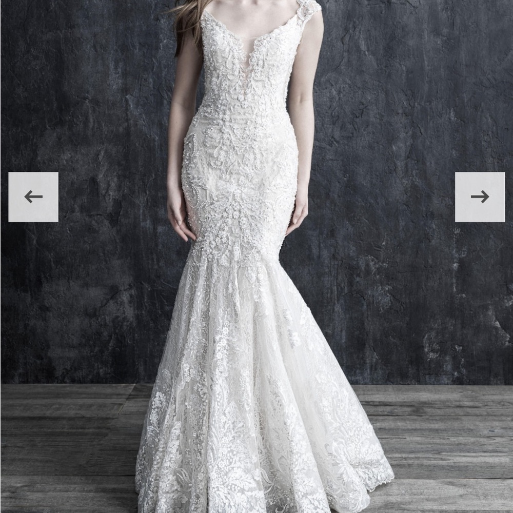 ALLURE COUTURE BRIDAL C541 Sand/Ivory Size 16